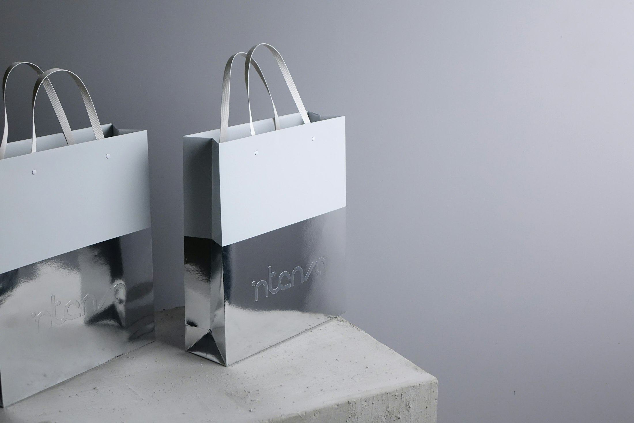 Luxury packaging finished for retail presentation