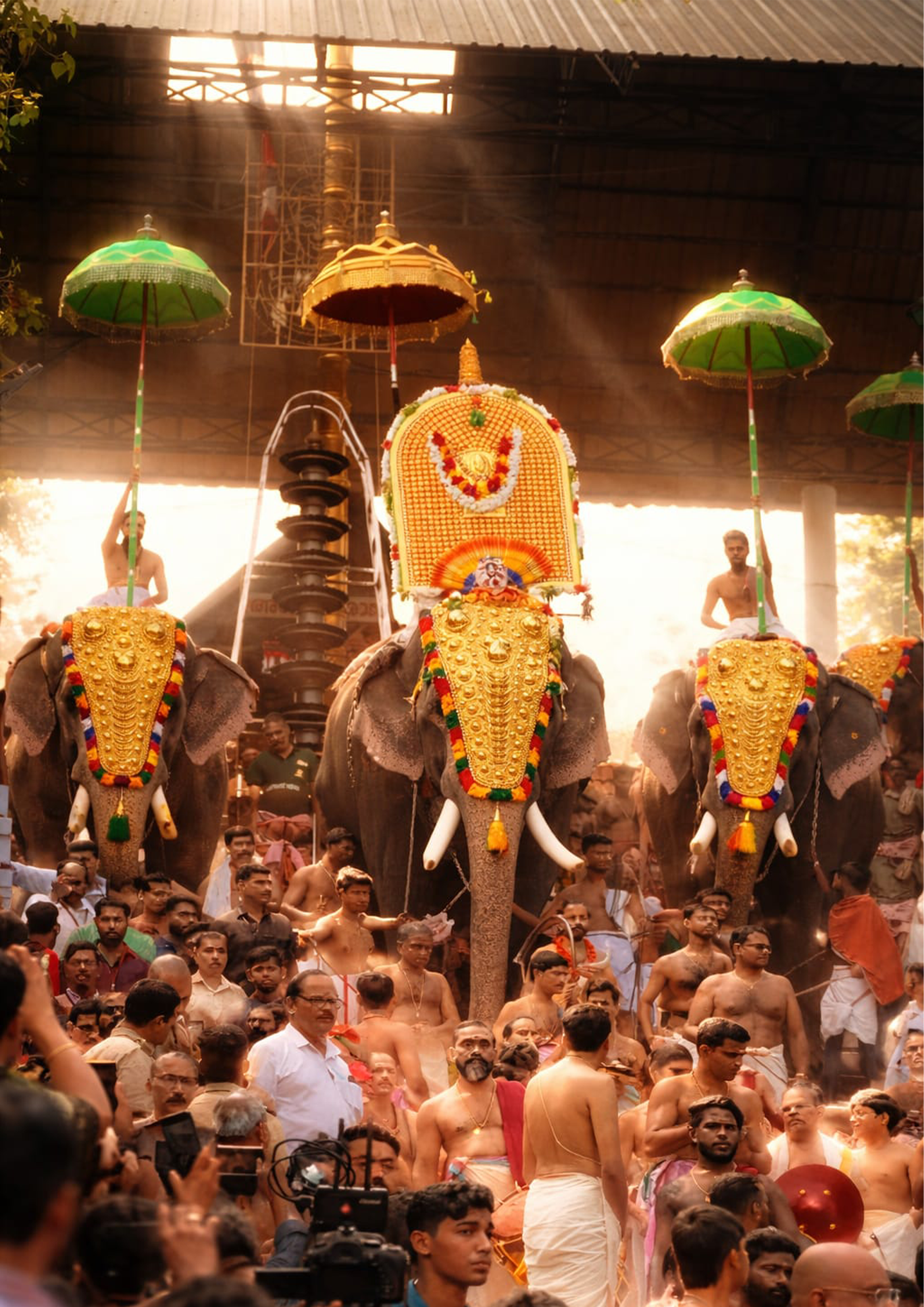 Cultural festival procession in Keralam